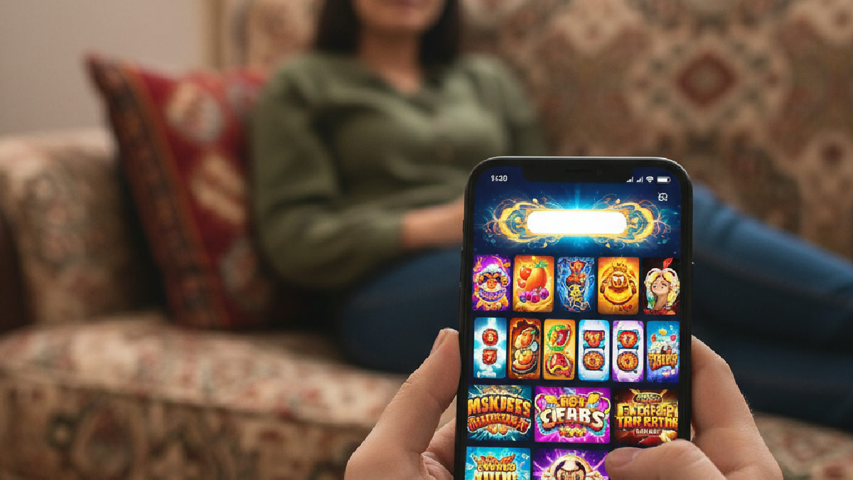 CasinoMaxi mobil uygulamasından freespin kampanyasına kolayca erişim.